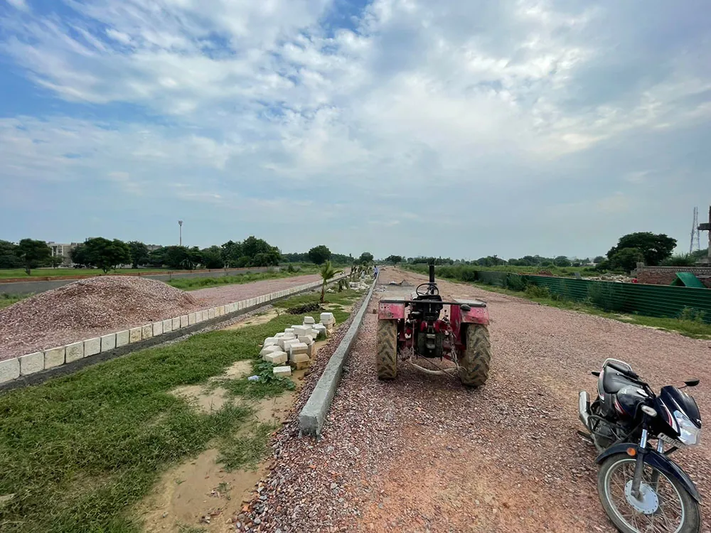 Royal Castle site progress, 2021