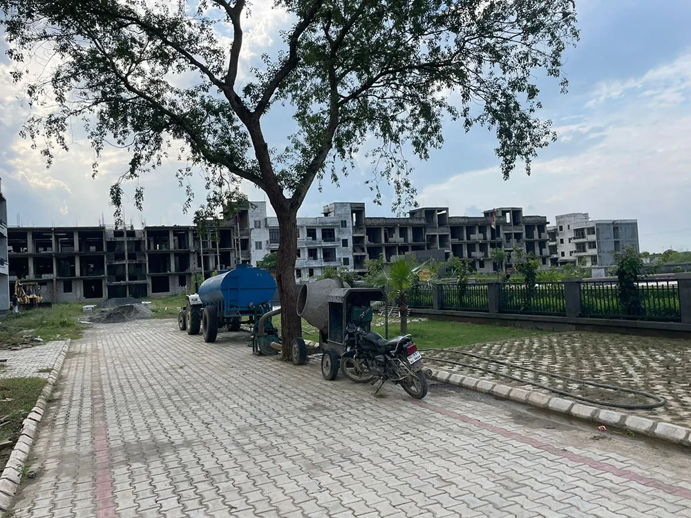 Royal Castle site progress, 2021